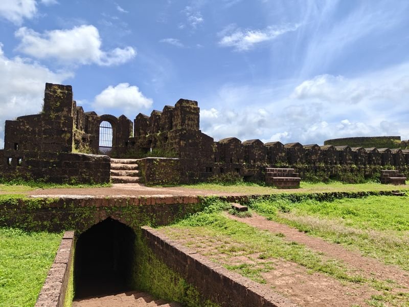 Historic Maharashtra fort ruins